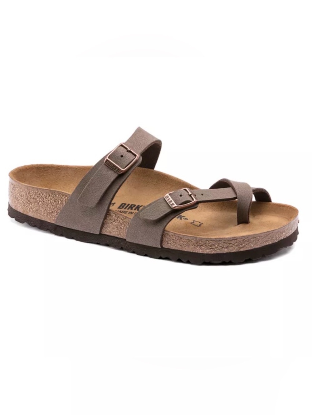Birkenstock Mayari sandals in a light tan Size 39